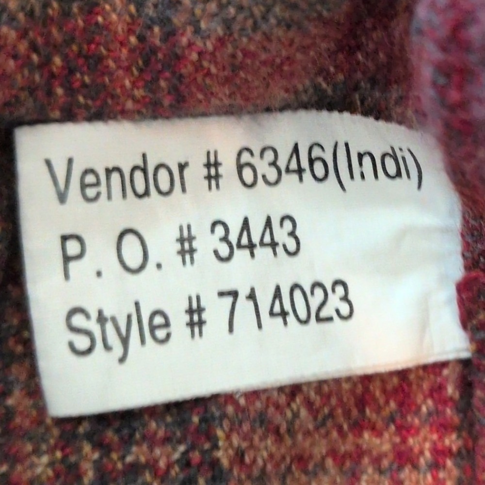 Clearwater Outfitters Flannel Shirt Womens XL Red Plaid Cotton Gorpcore Shirt - Picture 12 of 12